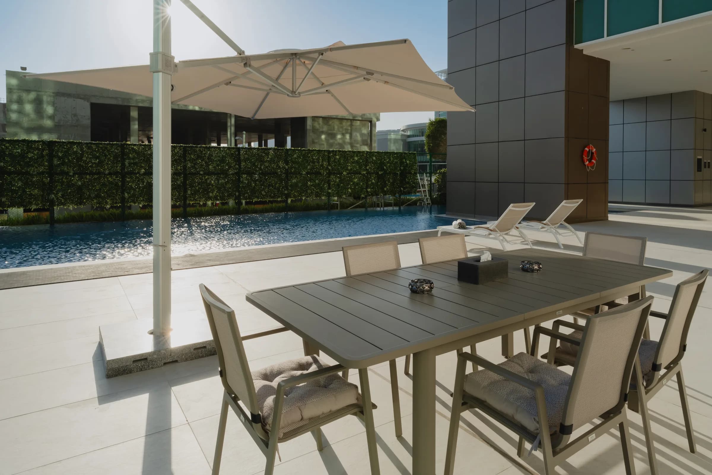 Poolside Leisure Area